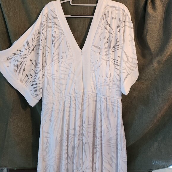 Cold Shoulder Kimono Sleeve Lane Bryant Maxi Dress - 18/20 - Picture 7 of 16